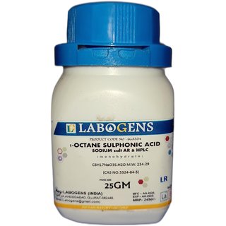                       1-OCTANESULPHONIC ACID SODIUM salt AR  HPLC 25gm                                              