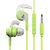 boAt Bassheads 242 Wired Headset (Spirit Lime, In the Ear)