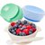 Alciono Silicon Food Suction Bowls with Lid Pack of 4, for Toddlers, BPA Free, Dishwasher and Microwave Safe. Stay Put D