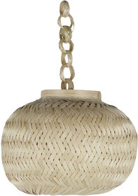 GoBamboos Eco-friendly Handcrafted Bamboo Cane Hanging Light Home Dcor