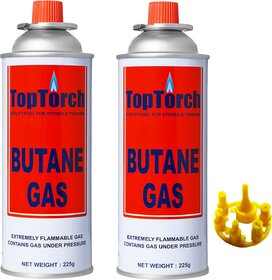 Top Torch Portflame Butane Gas Canister