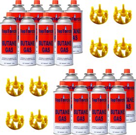 Top Torch Flame Butane can (16 Pc)