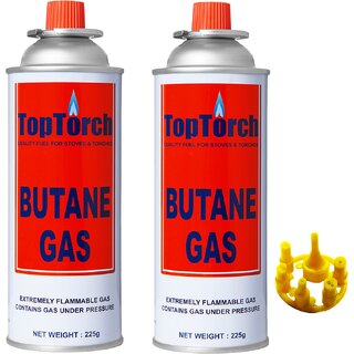 Top Torch Portflame Butane Gas Canister