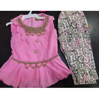 Buy Girls Western Dress Jeggings and Top Online 550 from