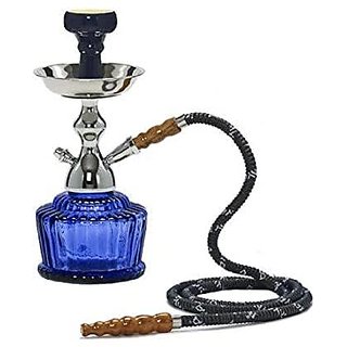 Heavy QT 14 Inch Glass Hookah (Assorted colour) VIEW SHOPPERS