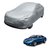 Kozdiko Silver Matty Car Body Cover with Buckle Belt For Toyota Camry