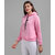 Raabta Fashion Women Baby Pink Hooded Sweatshirt