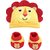 Fisher-Price Fisher Price Baby Cap & Booties Set Pack of 2 Yellow (Lion) (Yellow) 04 -18 months
