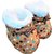 Brown Polka Dot Booties For New Born By Low Price Bazaar