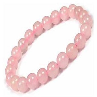                       Original Rose quartz Bracelet Lab Certified Stone by CEYLONMINE                                              