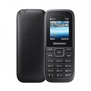 samsung guru fm plus sm b110e d black feature phone