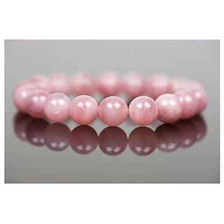                       natural Rose quartz Stone  Bracelet for unisex by CEYLONMINE                                              