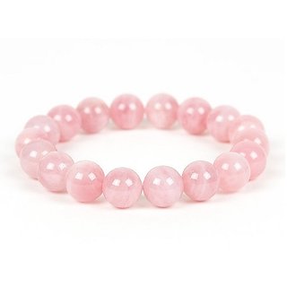                       100 Natural Rose quartz Bracelet by CEYLONMINE                                              