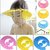 H'ENT Adjustable Safe Soft Bathing Baby Shower Cap Wash Hair for Children Baby Eye Ear Protector