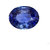 Blue Sapphire (Neelam) 4 ratti With Freebie Silver Coin