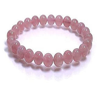                       Original Rose quartz Bracelet Lab Certified Stone by CEYLONMINE                                              