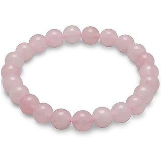                       Rose quartz Bracelet by CEYLONMINE                                              