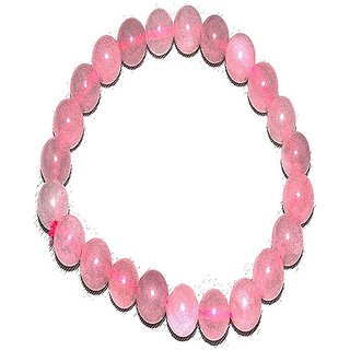                       Rose quartz Bracelet by CEYLONMINE                                              
