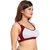 Hipe Women Non Padded Red Sports  Bra (Pack of 1)