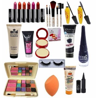                       Swipa Exclusive Beauty Combo Makeup Set With Face Eye(Pack Of-19)                                              