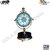 Gola International Item 1993 Round Bottom Desk Clock Table Accessories Royal Look Antique Watch