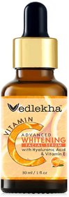 Vedlekha Vitamin C Whitening Serum for Face  Skin, 30ml