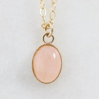                       6.25 ratti natural rose quartz pure Gold Plated Pendant Without chain by Jaipur Gemstone                                              