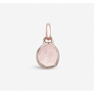 rose quartz Pendant Natural Unheated Stone 6.5 Carat Gold Plated Pendant Without chainBy Jaipur Gemstone rose quartz Pendant Natural Unheated Stone 6.5 Carat Gold Plated Pendant Without chainBy Jaipur Gemstone
