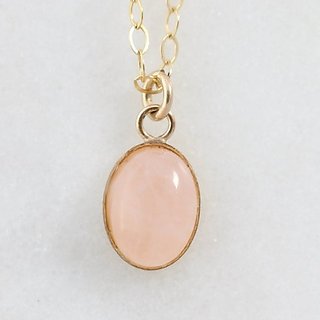                       7 ratti natural rose quartz pure Gold Plated Pendant Without chain by Jaipur Gemstone                                              