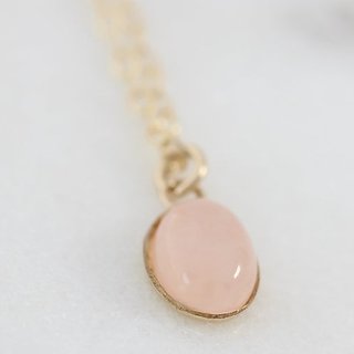                       8.5 ratti Gold Plated rose quartz Pendant for unisex Without chain by  Jaipur Gemstone                                              