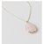 6.25 Ratti  rose quartz Pendant with Natural Gold Plated  rose quartz Without chain by Jaipur Gemstone