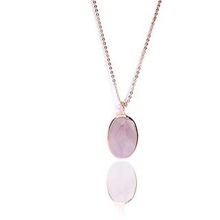 9.5 Carat Original Panchdhatu Without chain rose quartz gold plated Pendant by Jaipur Gemstone 9.5 Carat Original Panchdhatu Without chain rose quartz gold plated Pendant by Jaipur Gemstone