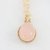 9.5 RATTI Gold Plated rose quartz Pendant Without chain by Jaipur Gemstone