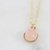 9.5 Ratti 100% Original rose quartz Gold Plated Pendant Without chain by Jaipur Gemstone