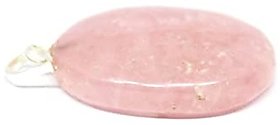 100 Real 5.5 Ratti rose quartz Without chain gold plated Pendant by Ceylonmine