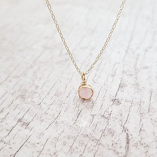                       Natural  Unheated Stone 6.5 Ratti rose quartz Gold Plated Pendant Without chain by Ceylonmine                                              