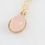 5.5 ratti 100% Natural rose quartz Gold Plated Pendant Without chain by  Ceylonmine