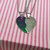 Sullery Friendship Day Gift Best Friend Broken Heart Multicolor 02 Necklace Chain