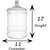 E-Retailer Polyester Water Dispenser Bottle Cover 20 Litre (Green)