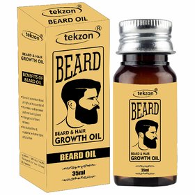 tekzon 100 Natural Beard Oil and Hair Growth Oil Hair Oil (Beard Oil-AA)