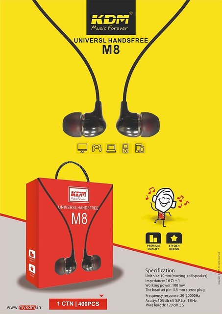 kdm earphones website