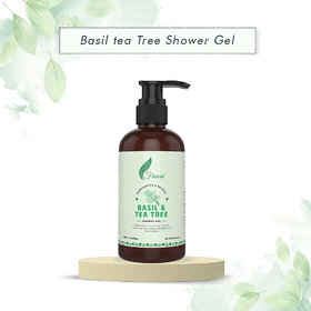 Frescia Basil  Tea tree shower gel Men  Women with the wonderful combination of basil and tea tree
