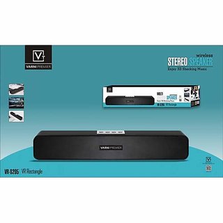 Varni Premier Rectangle Wireless Bluetooth Speaker VR S205 With Stereo Extra Bass 3d music
