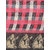 Sharda Creation Pink And Black Checked Animal Print Saree