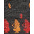 Sharda Creation Black and Red Printed Saree