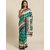 Sharda Creation Green And Blue Printed Saree