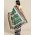 Sharda Creation Green And Blue Printed Saree