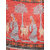 Sharda Creation Black and Red Printed Saree