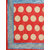 Sharda Creation Blue And Red Polka Dot Print sare