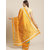 Sharda Creation Orange And Rama Checks Saree